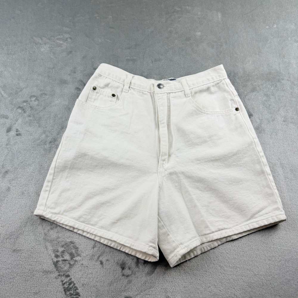 B.E.S.T. American Clothing Co White Denim High Waisted Vintage‎ Shorts Women's 7